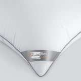 Bedstory pude, 2-pack, hotelkvalitet, alternativ, støttende, hypoallergen sovepude til mave, ryg og sidesove Naty Shop standardpuder