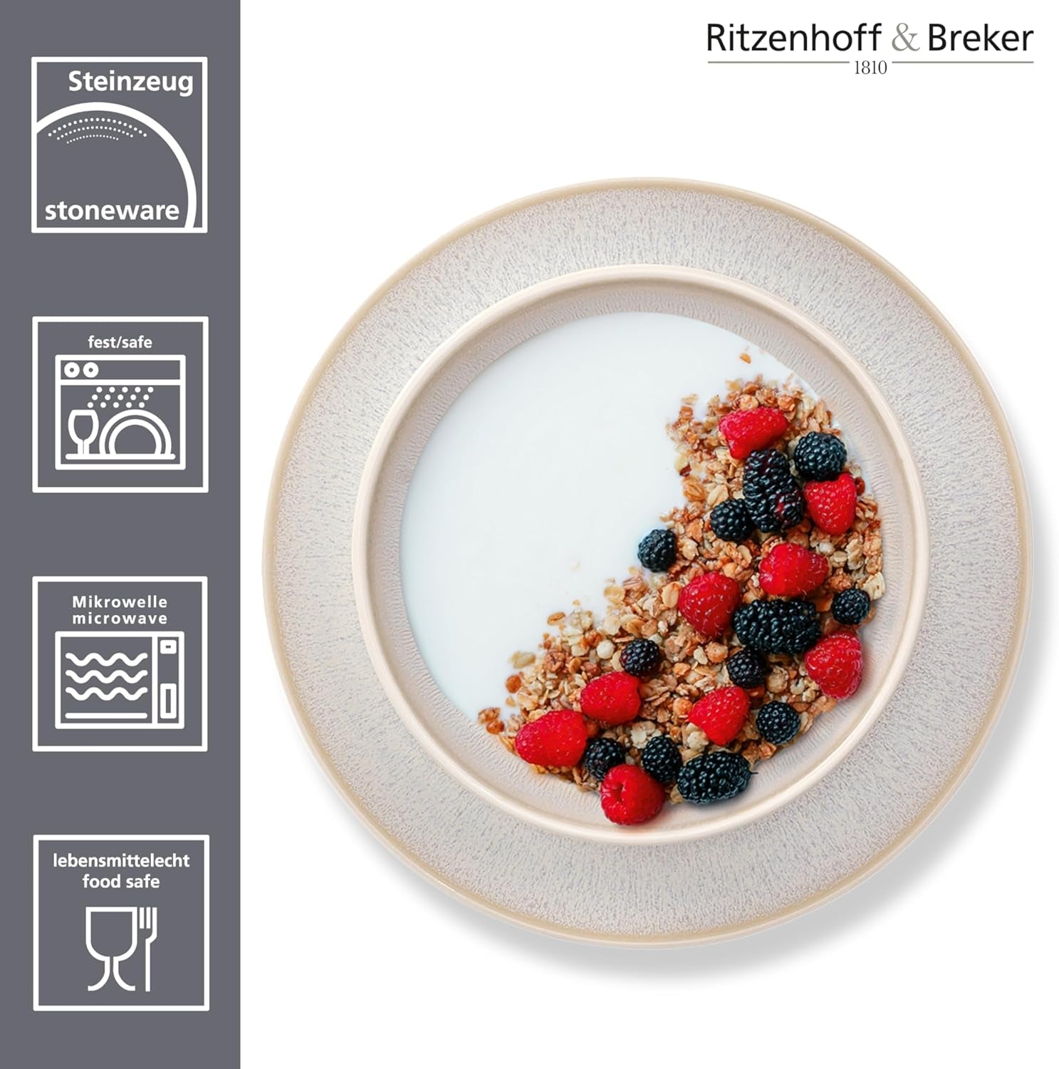 Ritzenhoff & Breker Laredo morgenmadssæt, 12 dele - DS