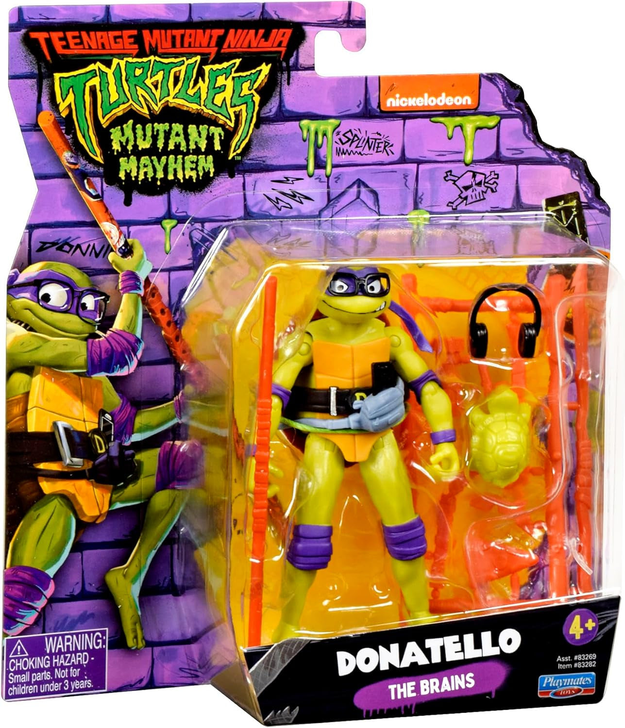 TEENAGE MUTANT NINJA Turtles - Donatello Basisfigur Actionfigurer Naty Shop