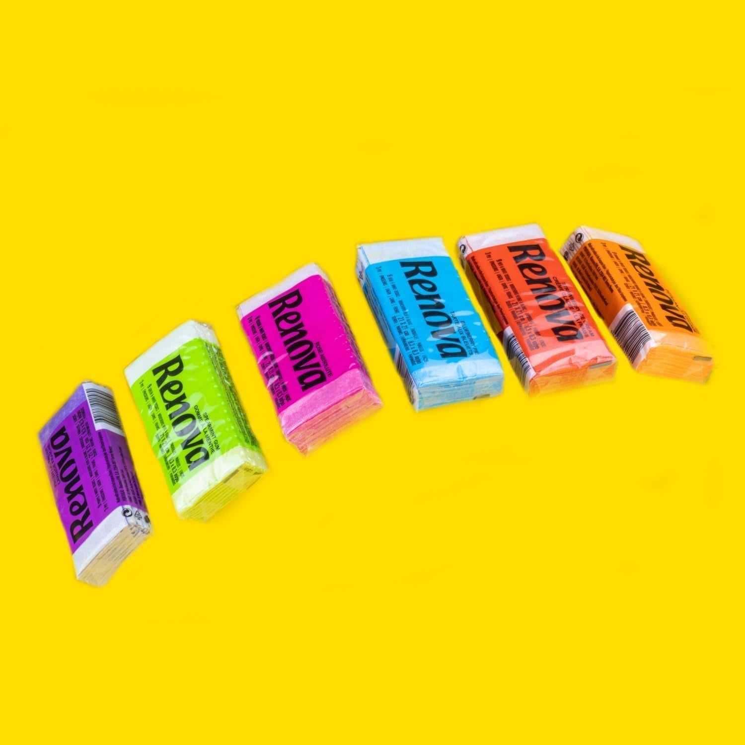 RENOVA ORANGE FIZZ Pocket Tissues 6 pakker