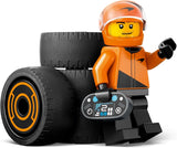 LEGO City F1 Racer med Mclaren racerbil - Formel 1 legetøjsmodel med racerbil og minifigur - lille gave til drenge og piger fra 6 år eller motorsportsfans 60442 Byggesæt Besuche den LEGO-Store