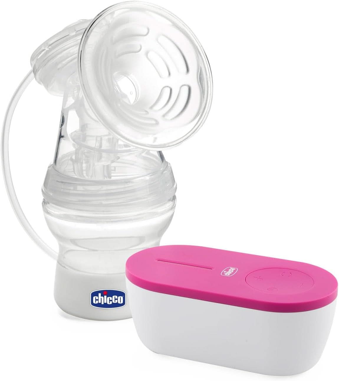 Chicco, bærbar elektrisk brystpumpe, 5 intensitetsniveauer, 150 ml Tilbehør Mad og amning Bebe Naty Shop Milchpumpe