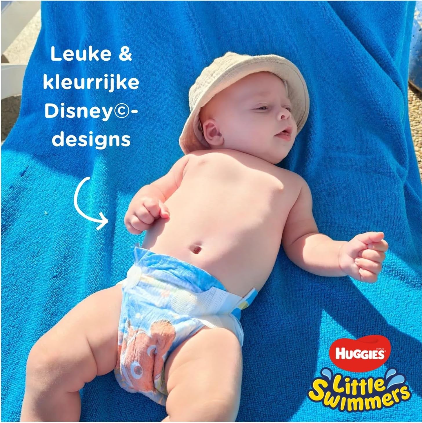 Huggies Little Swimmers Engangs svømmebleer Størrelse 2-3 - 36 Trusser Total