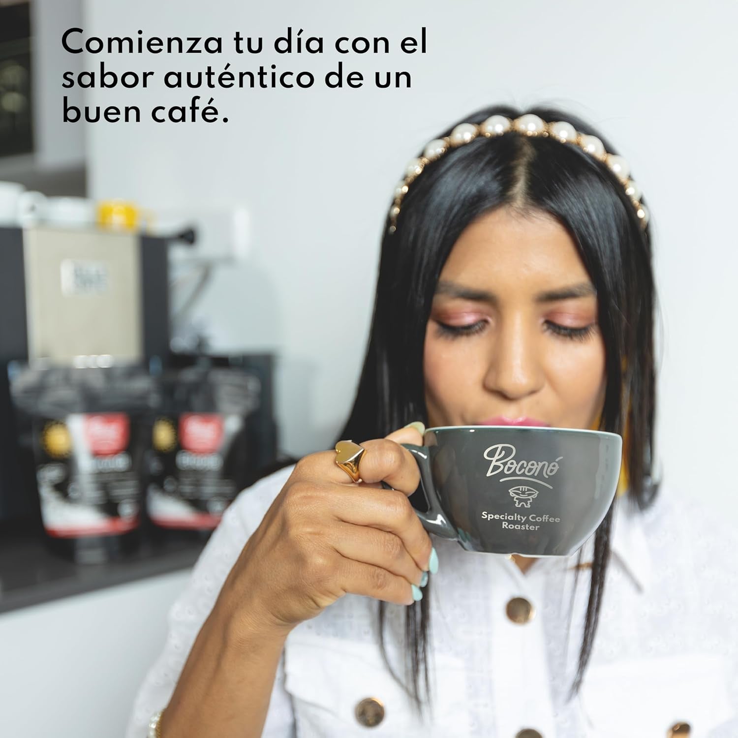 Boconó Specialty Coffee Ethiopia 100% Arabica, mellemristet, 1 kg - Ideel til V60, Chemex, Kalita kaffe mv.