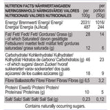 Veganske saltede karamelmandelkager - individuelt indpakket glutenfri sojafri økologisk mandelhavre - 12 x 50 g multipak (pakke med 2)