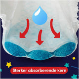 Pampers - Skridsikre babynatter - Størrelse 6 - Lille pakke - 30 stykker - 15+ kg