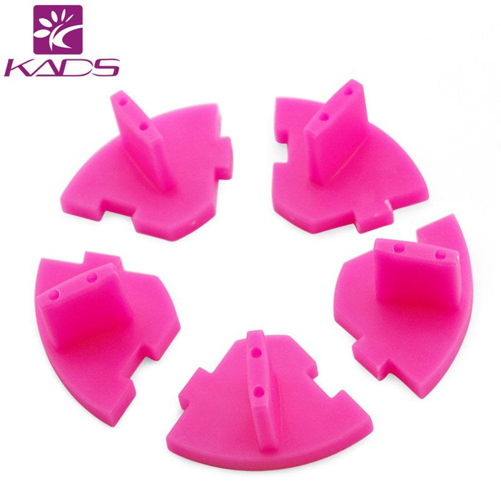 Plast False Negle Tip Holder Øv Plastic Display Stol Stel Lotus Holder 100 False Negle Negle Tools Negle tilbehør