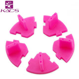 Plast False Negle Tip Holder Øv Plastic Display Stol Stel Lotus Holder 100 False Negle Negle Tools Negle tilbehør