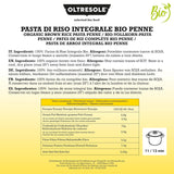 - Paste di Riso Integrale Biologica Italiana Glutenfri, Penne Format - glutenfri pasta, 100% økologisk fuldkornsrismel, rig på fibre, vegansk, pakke med 3 pakker á 350 g