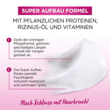 L'Oréal Paris Elvital Anti Split End Hair Mask til langt, beskadiget hår, Intensiv udskylningsbehandling, Med vegetabilske vitaminer og ricinusolie, Dream Length Super Build-up Mask, 1 x 300 ml Naty Shop Hair Mask