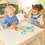 VTech Baby - Baby's Animal Friends Gavesæt - Legetøjssæt med stofbog, syngende fugl og zebrarangle - I 0-24 måneder Babylegetøj Naty Shop