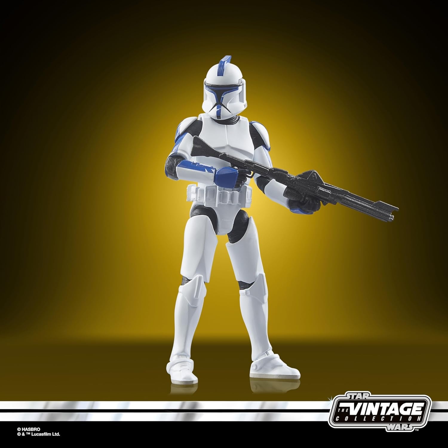 Star Wars the Vintage Collection Clone Trooper Lieutenant (Teth), Star Wars: Ahsoka Action Figur, 9,5 cm Actionfigurer Naty Shop
