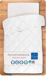 Böhmerwald Eksklusiv quilt, kamel, hvid, 135 X 200 Cm Dyner og dyner Naty Shop 135 X 200 Cm