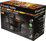 Multicooker Russell Hobbs 6,5L, digitalt display, 8 tilberedningsfunktioner Slow Cooker Naty Shop