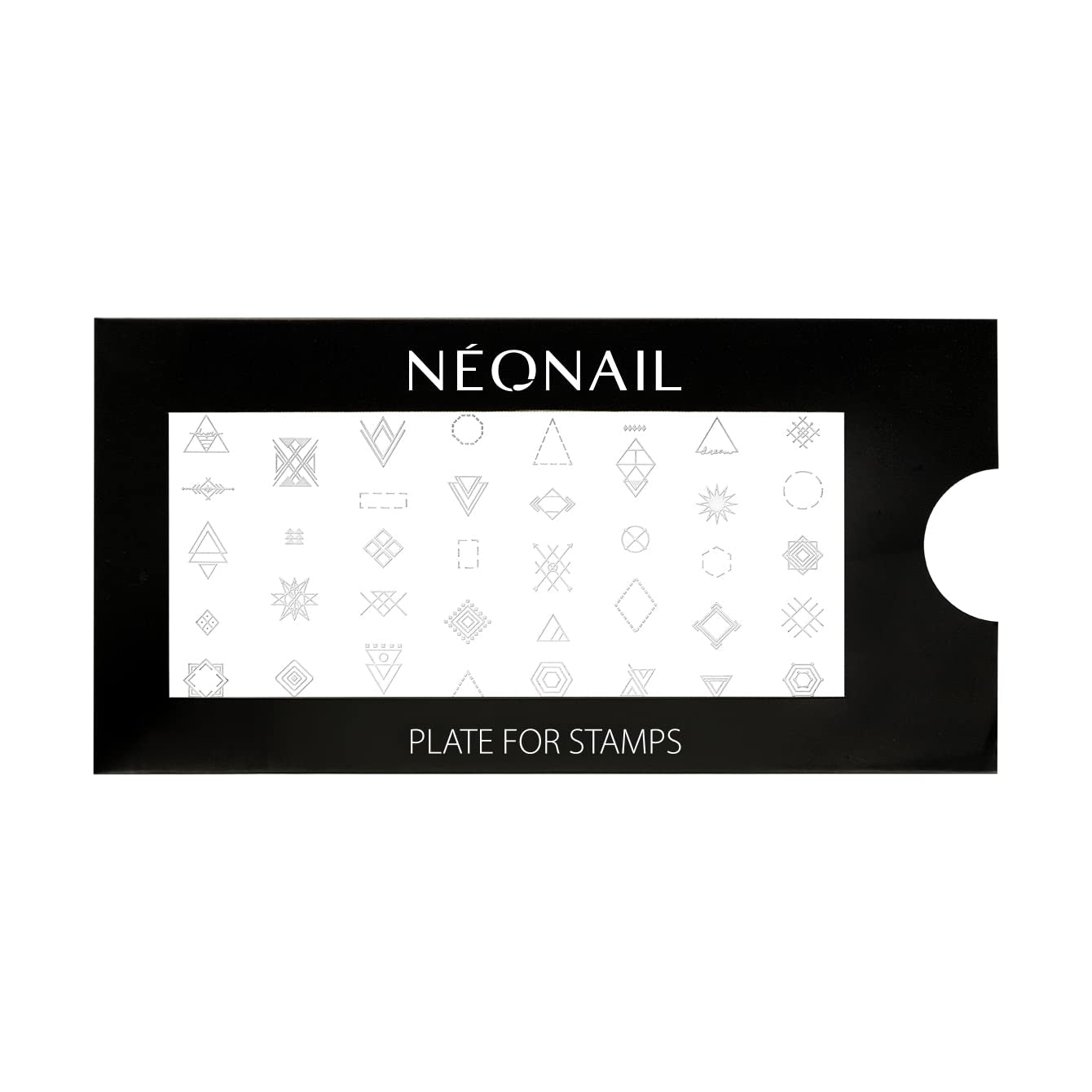 NÉONAIL Nagel Stempel Mit Schaber - Nägel Selber Machen - Nail Art Stempel - Nageldesign Für Nagel Schablone - French Nails Stempel - Silikon Nagelstempel