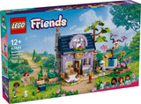 LEGO Friends Hus og Blomsterhave Biavlerbyggesættet Naturlegesæt Gave til piger 12+ Bygbare modelsæt 4 minifigurer og dyrefigurer Kat og kanin 42669 Byggesæt Besuche den LEGO-Store