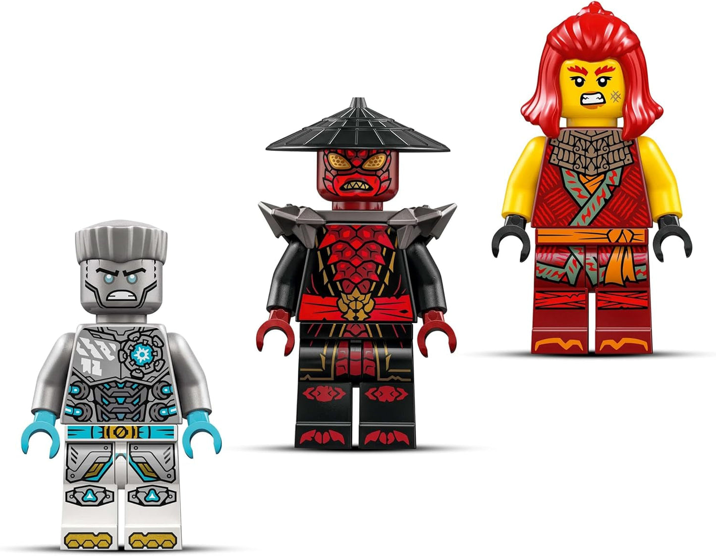 LEGO NINJAGO Zanes Action Mech - Ninja legetøj med 3 minifigurer til rollespil - Lille sæt til at bygge og lege til børn - Gaveidé til drenge og piger fra 6 år 71827 Byggesæt Besuche den LEGO-Store