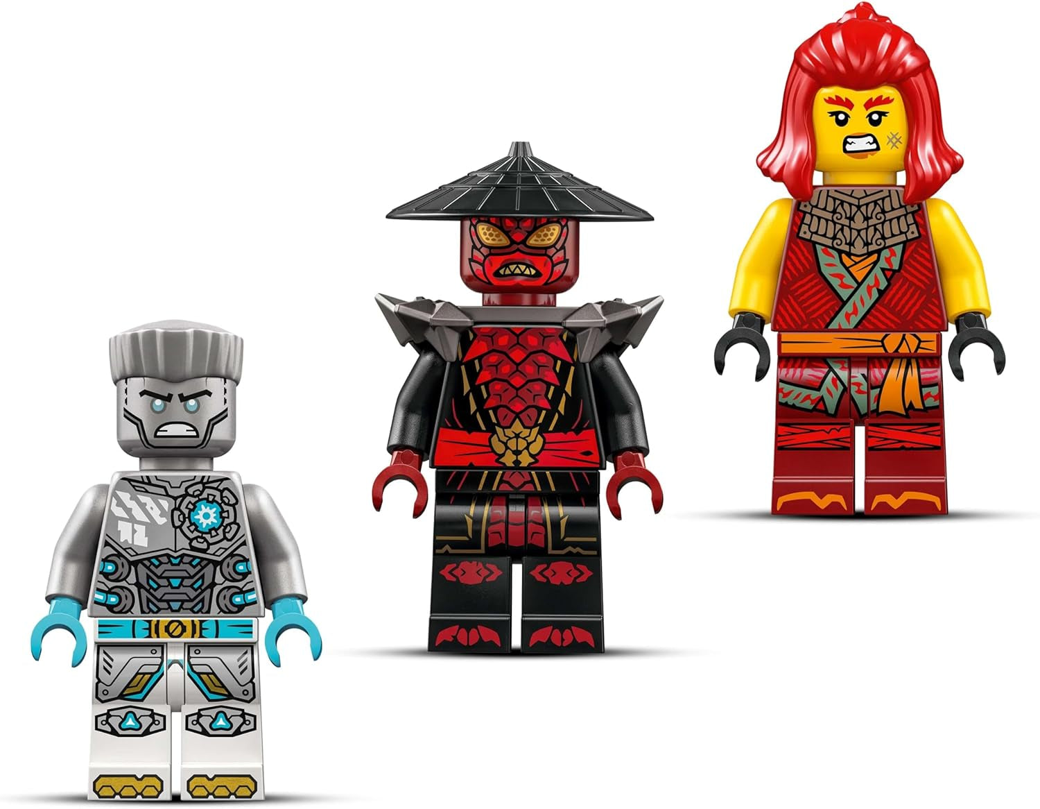 LEGO NINJAGO Zanes Action Mech - Ninja legetøj med 3 minifigurer til rollespil - Lille sæt til at bygge og lege til børn - Gaveidé til drenge og piger fra 6 år 71827 Byggesæt Besuche den LEGO-Store