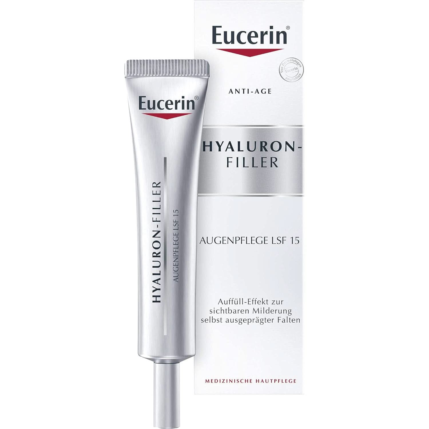 Anti-Age Hyaluron-Filler Eye Care SPF 15, 15 ml Kosmetik og skønhed Naty Shop