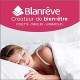 Blanrève - Serenité quilt - Støvmidebehandling - Tempereret 300 G/M² - 140 X 200 Cm - Til enkeltseng - Maskinvaskbar, hvide Dyner og dyner Naty Shop