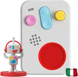 + Interaktiv historiefortæller for børn med lydindhold fra 0 til 10 år, lydboks med lydfigur -Mig, natlys, søvnrutine, musikalsk læringsspil, italiensk version Jucarii Bebe Naty Shop Standardtitel