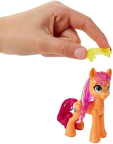 My Little Pony - Discover Your Sparkle Pony: Beauty Mark Magic Sunny Starscout, Pony fra hov til hjerte 7,5 cm, 5+, F5250, Multicolor