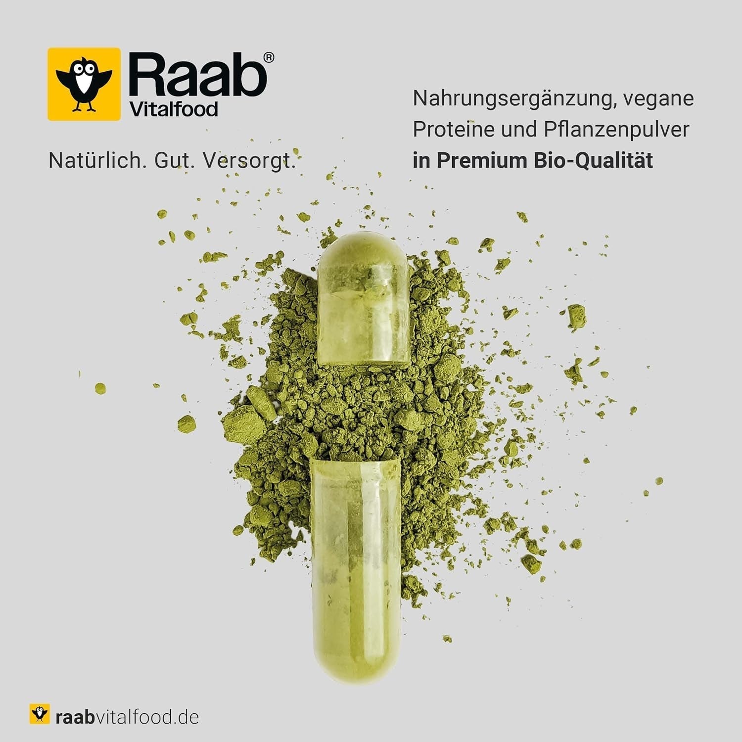 Raab Vitalfood® Premium Bio Matcha Pulver (30g) - Original fra Japan, ren matcha pulver uden tilsætningsstoffer, fint malet, mild-bitter smag, grøn te pulver, vegansk, te ceremoni