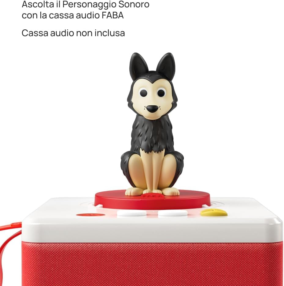 Lydfigur - Vokse lykkeligt - lydhistorier og eventyr 4-6 år, italiensk version, læringsindhold legetøj til drenge og piger Bebe Toys Naty Shop