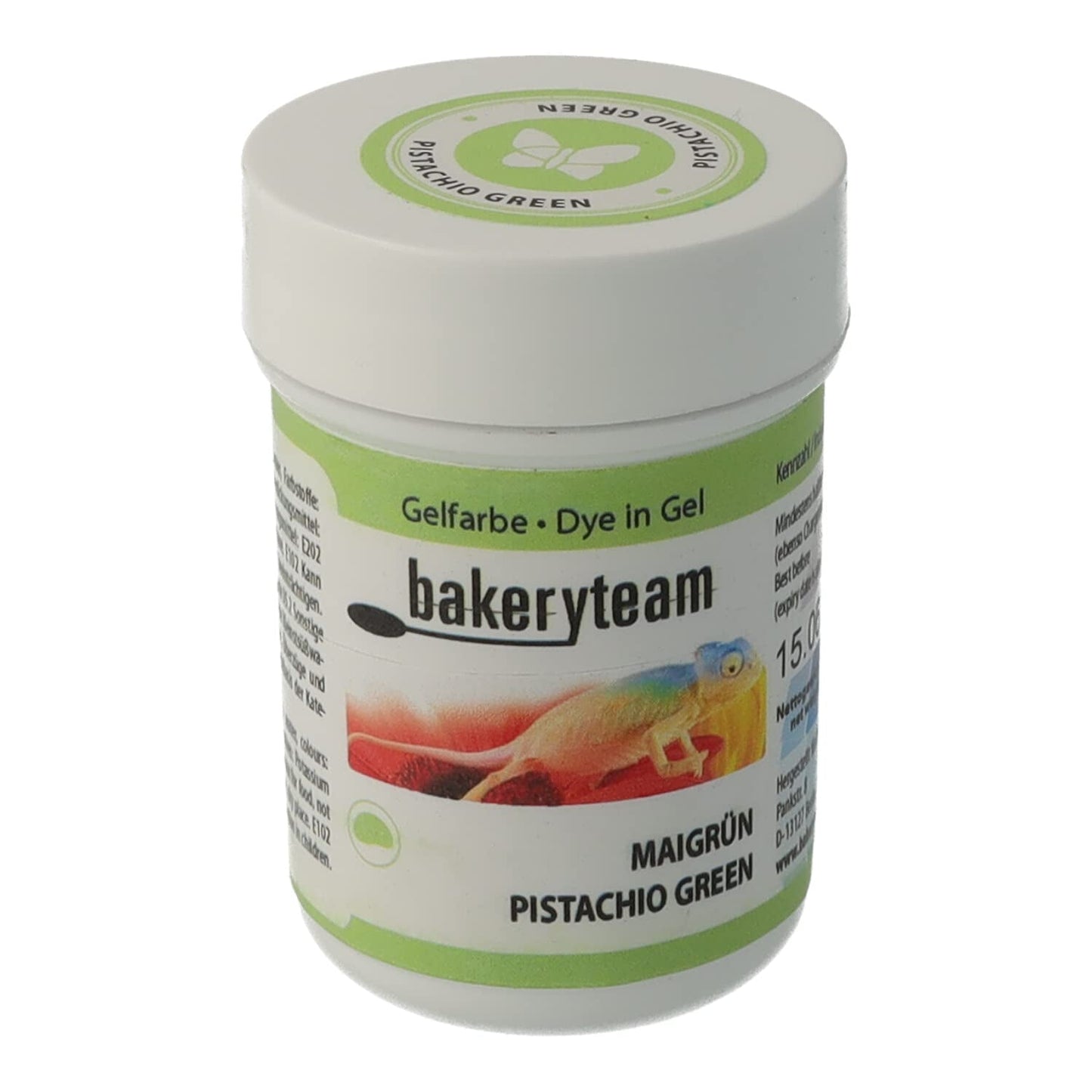 Bakeryteam Food Coloring Gel til glasur, lysegul, 35 g