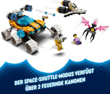 LEGO Dreamzzz 2-i-1 Mr Oz's rumbuggy legetøjsbil eller rumfærgesæt indeholder Mr Oz, Albert og Jayden minifigurer, rumgave til børn 8+ 71475 byggesæt Besuche den LEGO-Store