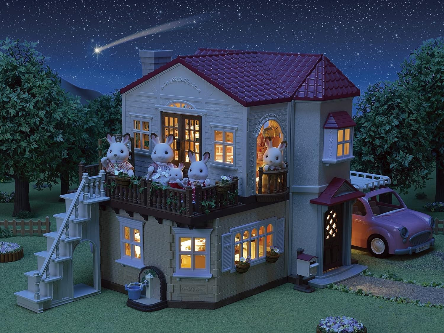 Sylvanian Families 5716 Rækkehus med loftsværelse
