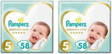 Pampers bleer str. 5 (11-16 kg), premium plejebleer, 58 stykker, optimal komfort og beskyttelse til følsom hud fra Pampers