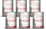 MjAMjAM - Premium våd kattefoder - delikat kylling med frugtagtige jordbær 400 g, pakke med 6 (6 x 400 g), naturlig med ekstra kød