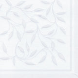 Papstar, 50 servietter "ROYAL Collection" 1/4 fold 40 Cm X 40 Cm Hvid "New Mediterranean", #11652