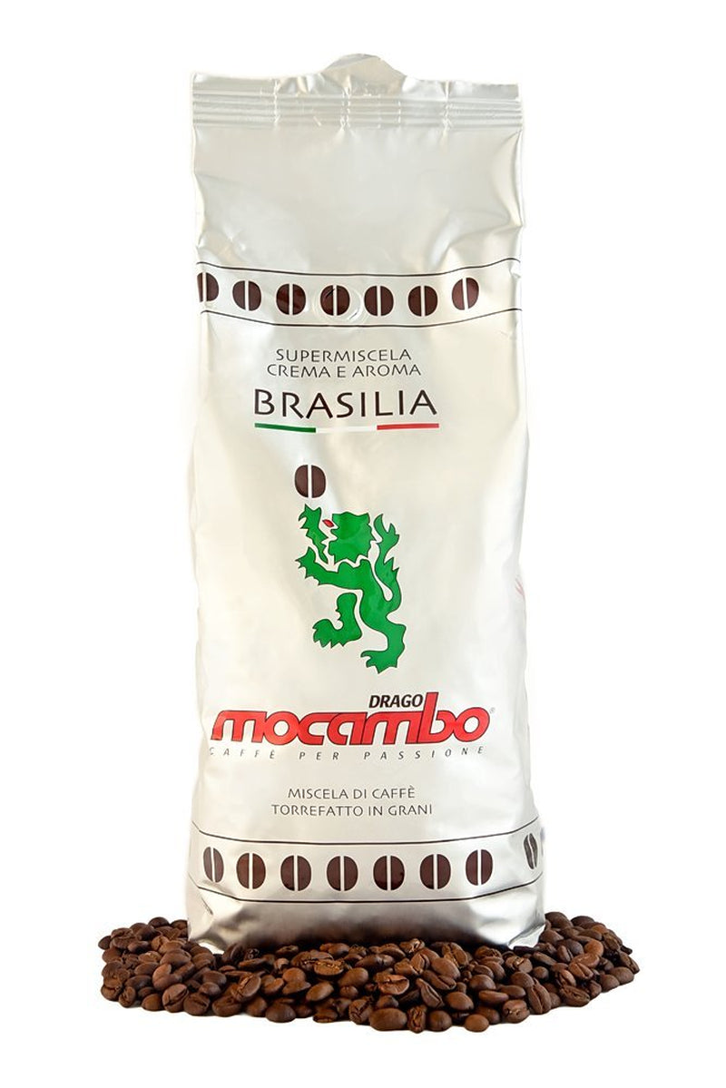 6 x 1 kg espressokaffe mocambo BRASILIA, kaffebønner