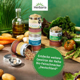 Herbaria Wilde Hilde bio 100g M-Dose-fertige Bio-Gewürzmischung - Saladgewürz für ausgefeilte Salade - mit erlesenen Ingrediens - i nachhaltiger Aromaschutz-Dose