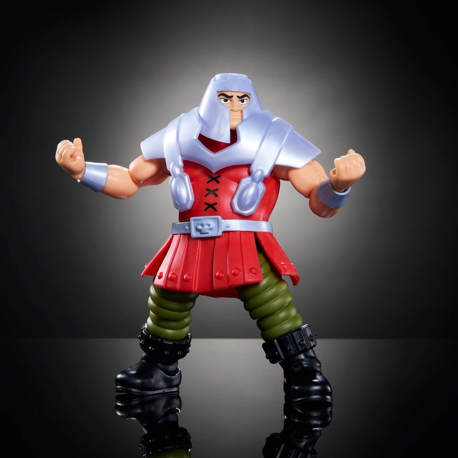 Masters of the Universe Origins Actionfigur Ram Man fra tegneseriesamlingen, ca. 14 cm høj MOTU Ram Figur 1980'er TV Detaljeret design og tilbehør JBM77 Actionfigurer Naty Shop