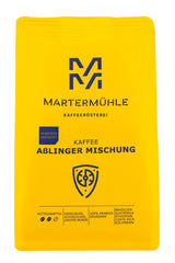 Martermühle Aßlinger Mischung Kaffeebohnen 1 kg I Arabica I Smagsvarianter: Haselnuss, Leichte Würze, Schokolade I Ganze Kaffee-Bohnen schonend geröstet, säurearm