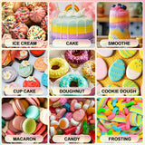 Blanding af olier, oliebaseret lyserød madfarve, højkoncentreret, til chokolade, fondant, småkager, kagebagning, macarons, gør-det-selv kagepynt, dejtoppings - 20 ml