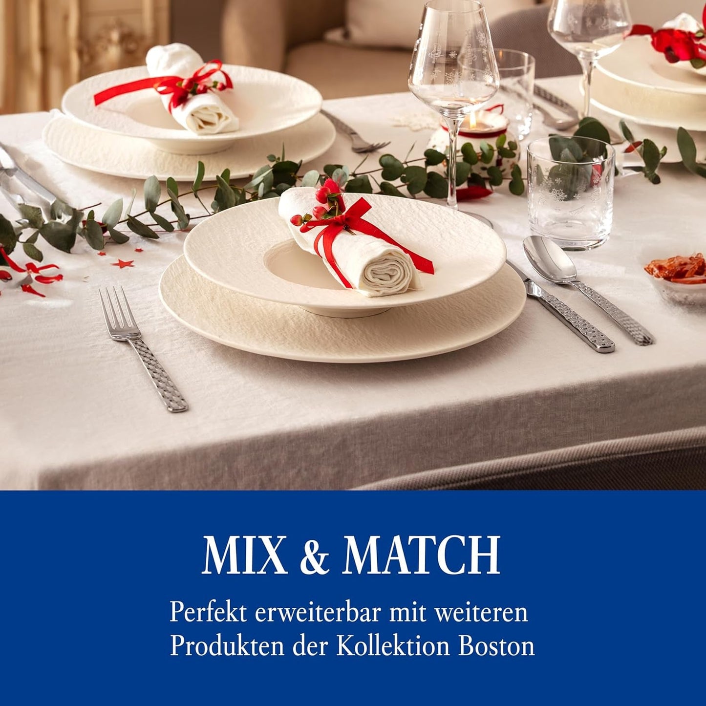 Villeroy & Boch - Boston bestiksæt 30 stykker, 6 personer Kitchen Naty Shop