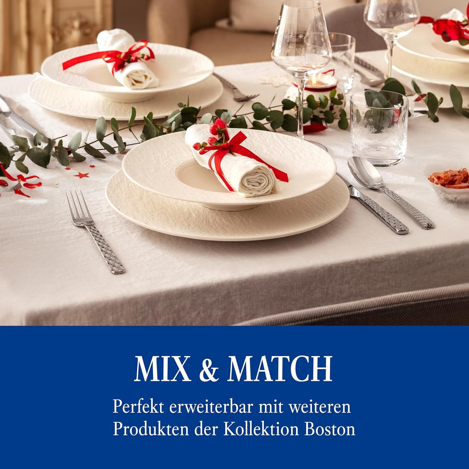 Villeroy & Boch - Boston bestiksæt 30 stykker, 6 personer Kitchen Naty Shop