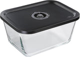 Vakuumsæt Küchenprofi EASYFRESH | Sæt med 7 dele | 1x elektrisk vakuumpumpe, 1x vakuumbeholder S, M og L, 3x vakuumposer 22x21 cm | borosilikatglas, plast af høj kvalitet | tilberedning og opbevaring Madopbevaringsbokse Naty Shop Vakuumboks Xl