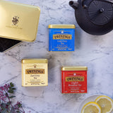 Twinings English Breakfast Tea Løs sort te i teæske Stærk sort te fra højkvalitets teblade plukket fra de bedste teplantager i Sri Lanka og Indien G, neutral, 100 gram