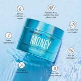 COLOR WOW Moisturizing Hair Mask Money 215 ml - maske til tørt og beskadiget hår, hårhydrering - pleje og termisk beskyttelse til håret, blå Hårmaske Naty Shop