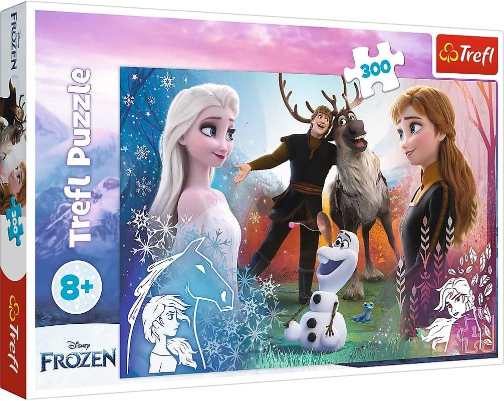 Trefl, Puslespil, Magical Time, Disney Frozen 2, 300 stykker, For børn over 8 år Puslespil Naty Shop Standardtitel