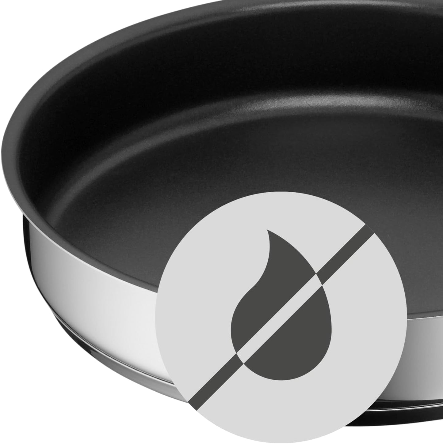 WMF Mini lille overdækket stegepande 18 cm, Cromargan i poleret rustfrit stål, induktion Gryder og pander Naty Shop
