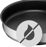 WMF Mini lille overdækket stegepande 18 cm, Cromargan i poleret rustfrit stål, induktion Gryder og pander Naty Shop