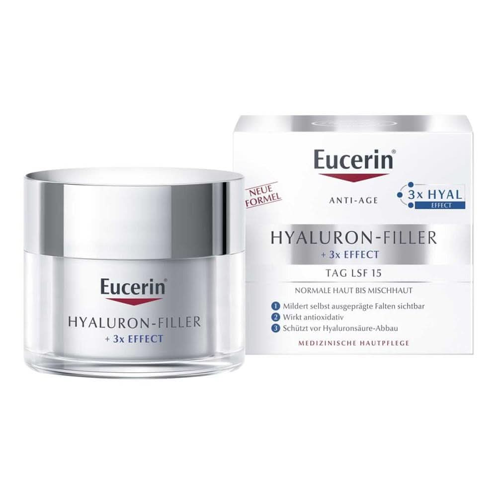 Anti-Age Hyaluron-Filler Øjenpleje SPF 15, 15 ml Kosmetik og skønhed Naty Shop 50 ml