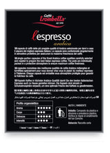 Caffè TROMBETTA L 'Espresso, Italien Kaffee Nespresso-kompatibel Kapseln. Aus 100% Arabica mit einem vollmundigen und körperreichen - 50 Kapseln, 50 Stück (1er Pack)