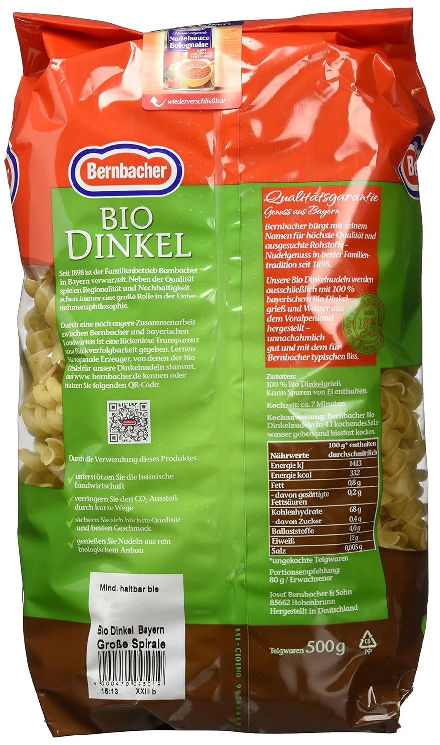 Økologisk Alac - Stor spiral (1 x 500 g)